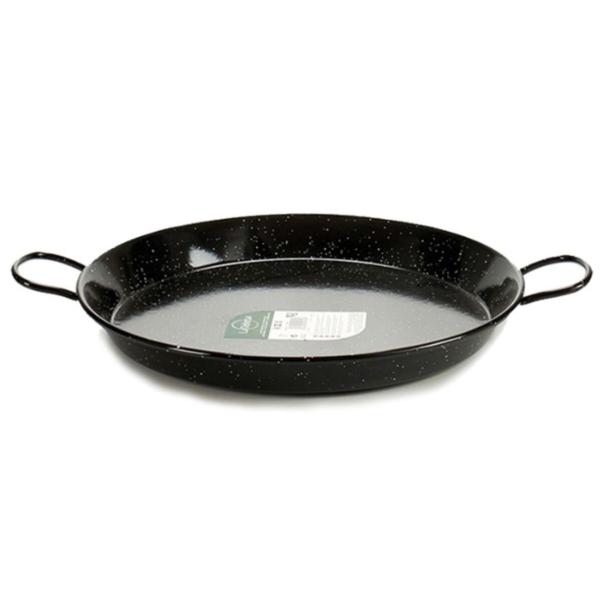 Padella La Dehesa Nero Acciaio Smaltato Ø 42 cm 54 x 6 x 42 cm (6 Unità) - Immagine 2