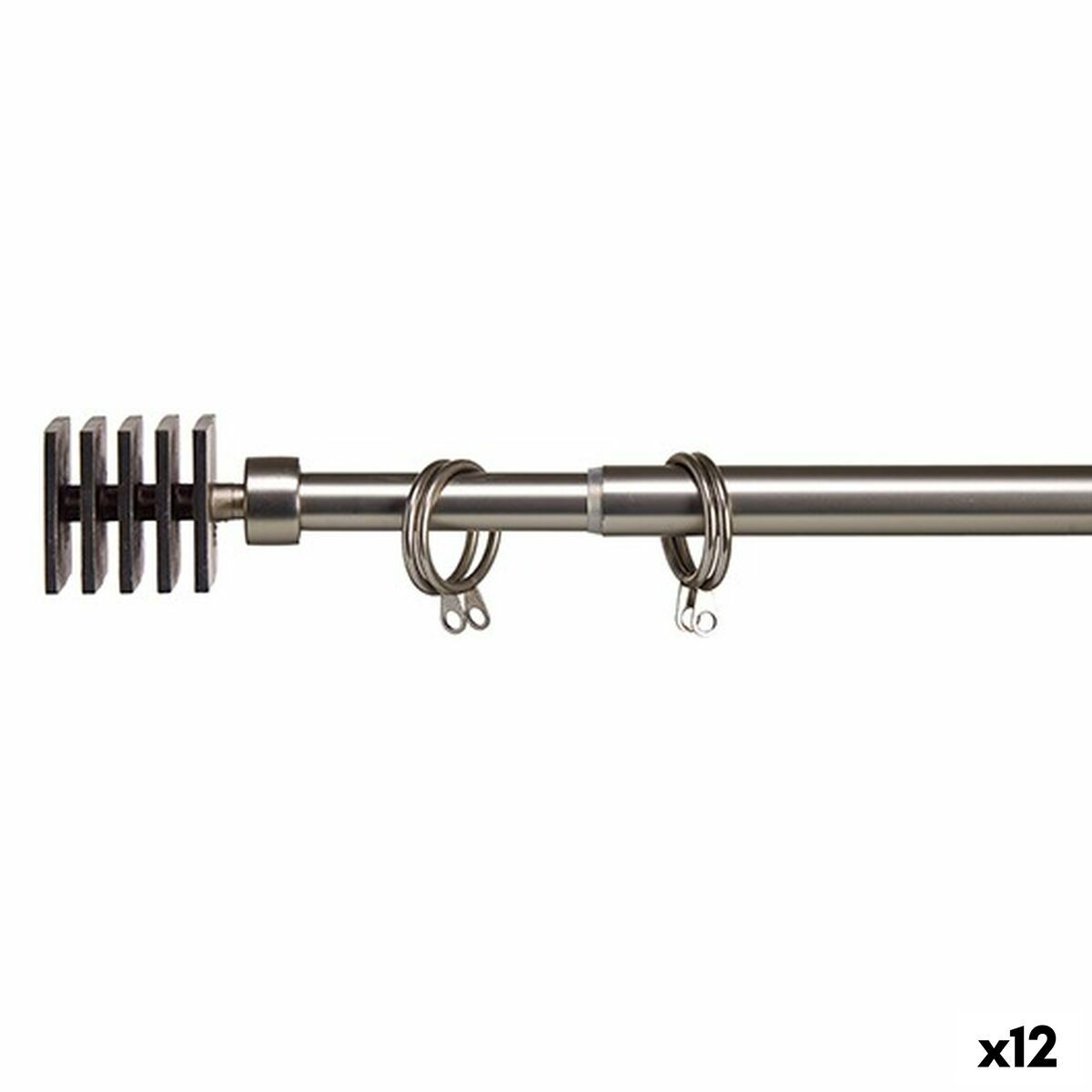 Bastone per Tende Gift Decor Estensibile Quadrato (12 Unità)