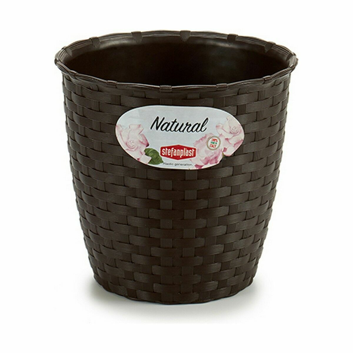 Vaso Stefanplast Plastica 14 x 13 x 14 cm (12 Unità) - Immagine 2