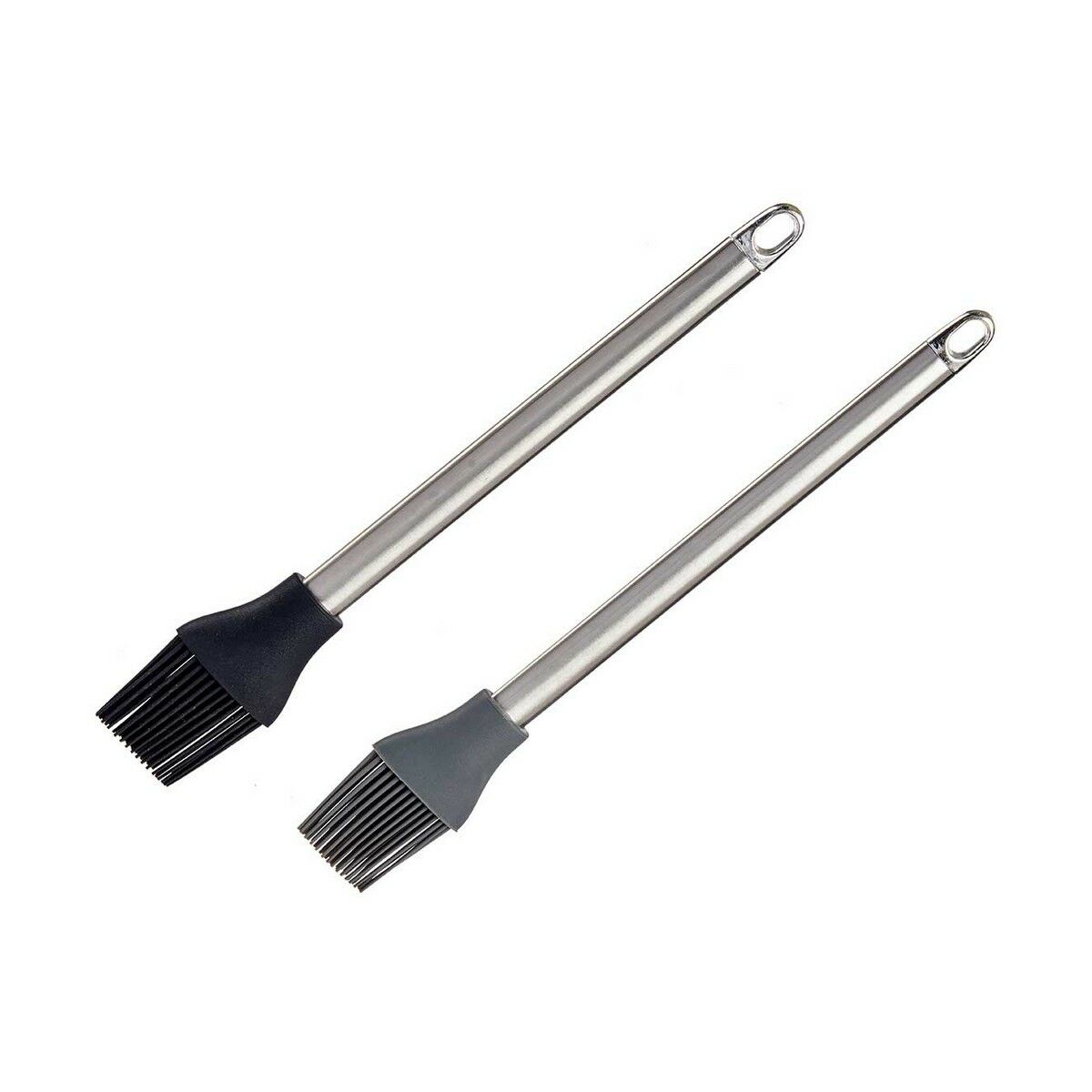 Pennello da Cucina Kinvara Silicone Acciaio inossidabile 28 x 4,5 X 2 cm (12 Unità) - Immagine 2