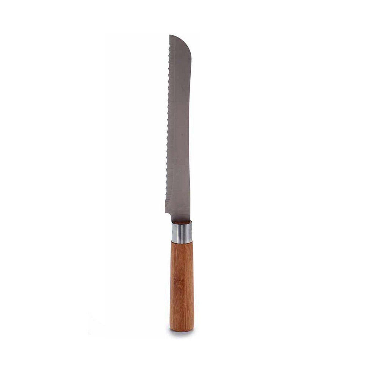 Coltello Seghettato Kinvara Bambù Acciaio inossidabile 2,8 x 2,5 x 32 cm 32 x 2,5 x 3 cm (12 Unità) - Immagine 2