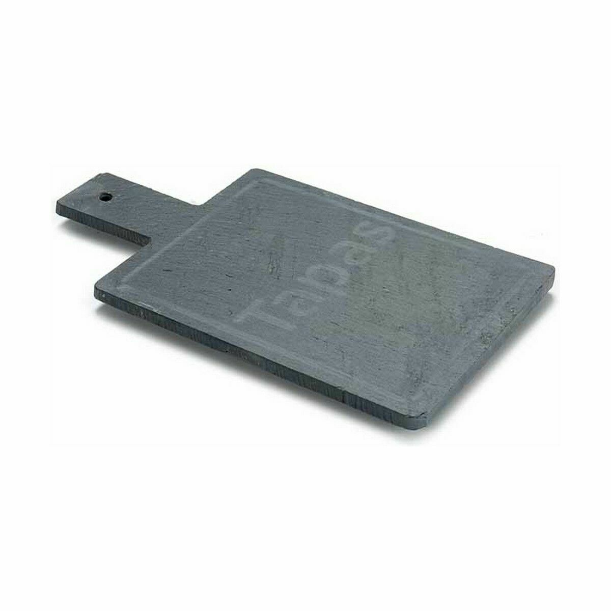 Vassoio per aperitivi Kinvara Nero Legno 11 x 1 x 19,5 cm 11 x 19 x 1,5 cm Con maniglia (48 Unità) - Immagine 3
