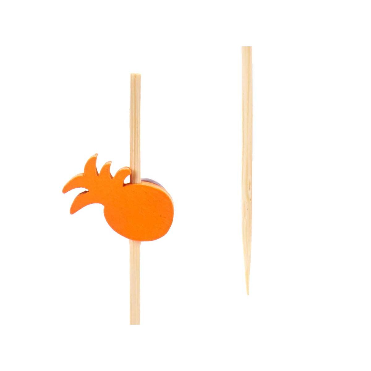 Set di Spiedini per Barbecue Kinvara Bambù Bastoncino Decorato (24 Unità) - Immagine 3