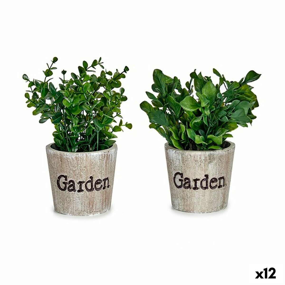 Pianta Decorativa Ibergarden Plastica 16 x 22 x 16 cm (12 Unità)