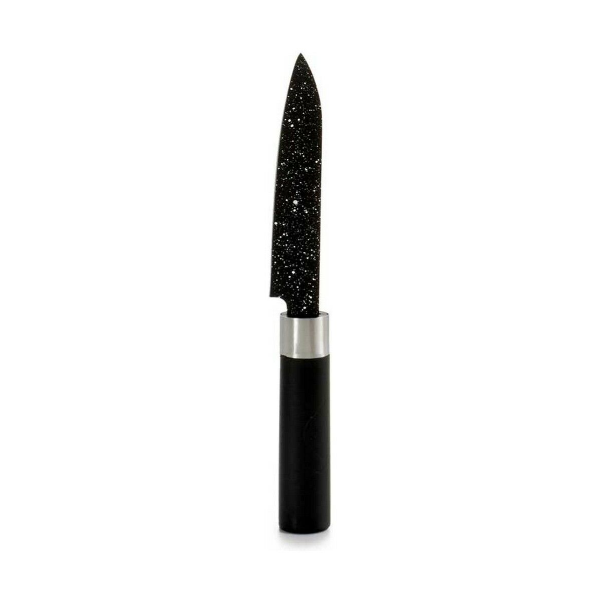 Coltello Spelucchino Kinvara Nero Acciaio inossidabile Plastica 2,5 x 20,5 x 1,7 cm 20,5 x 1,7 x 2,5 cm Marmo (12 Unità) - Immagine 2