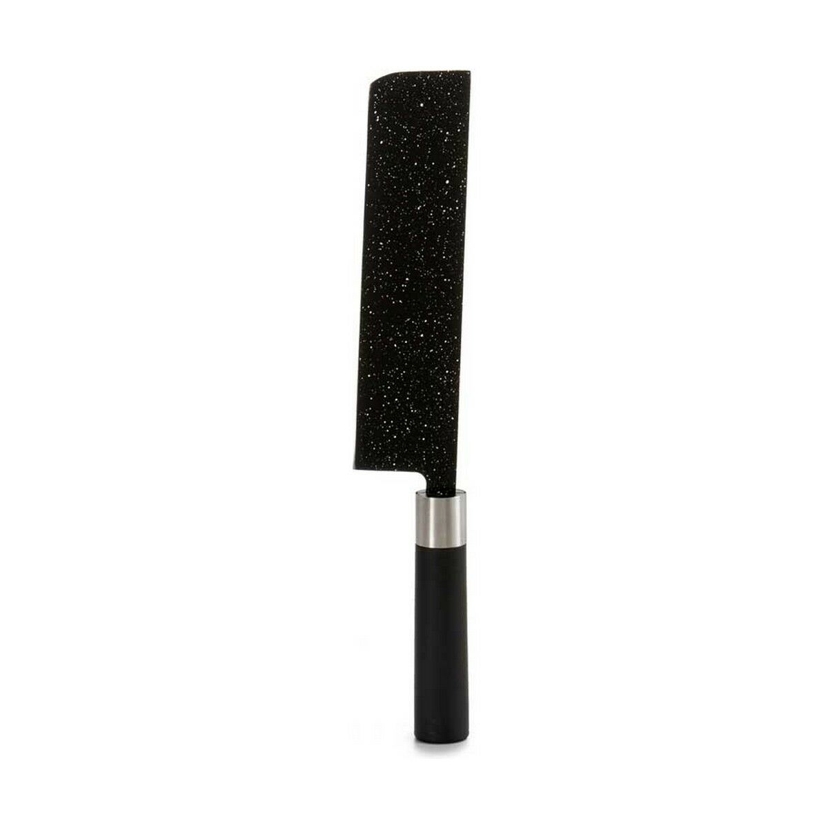 Accetta da Cucina Kinvara Nero Acciaio inossidabile Plastica 5,3 x 33 x 2,3 cm 33 x 2,3 x 5,3 cm Marmo (12 Unità) - Immagine 2