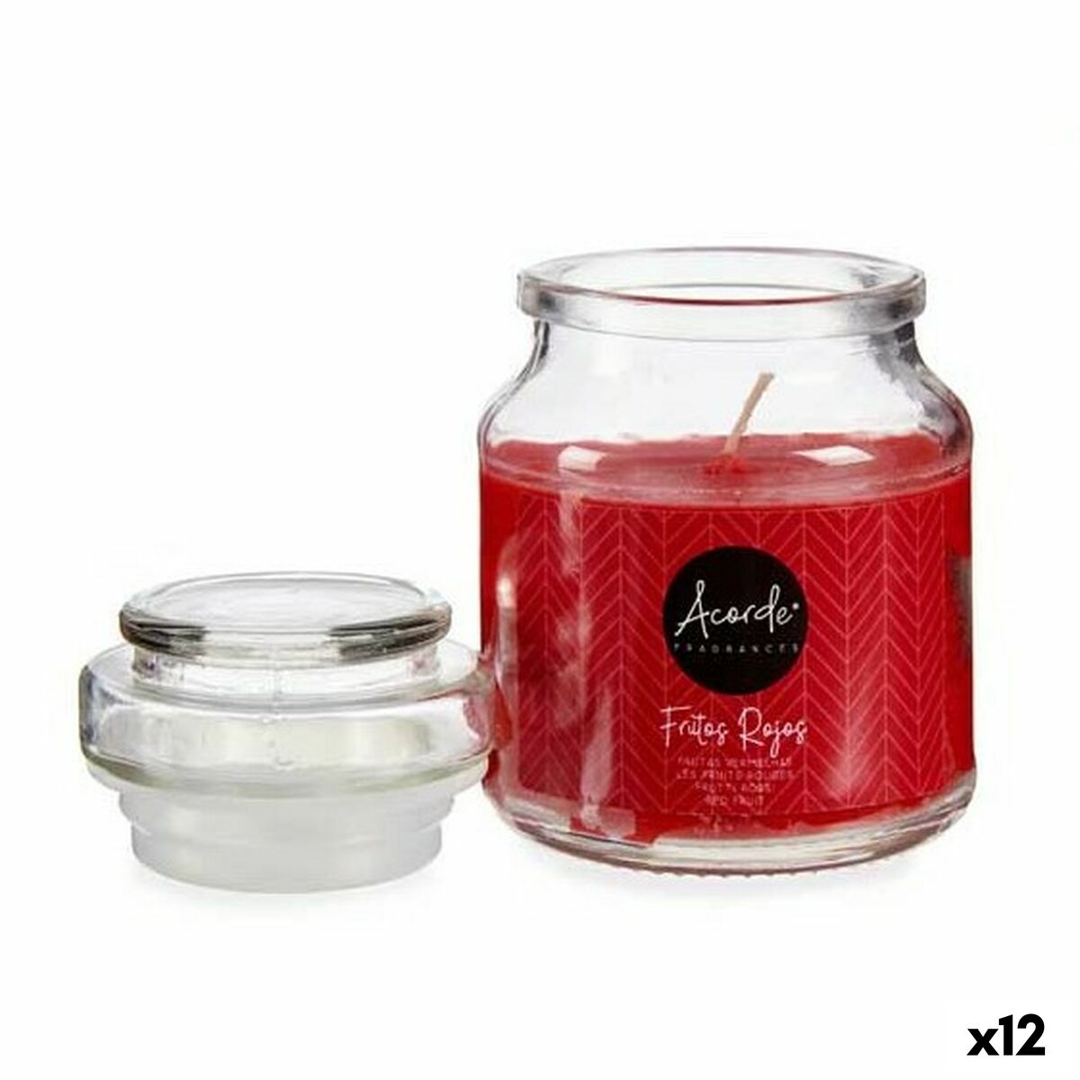 Candela Profumata Acorde Frutti rossi (12 Unità)