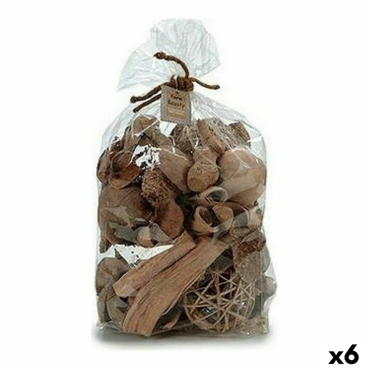 Fiori Decorativi Marrone 17 x 32 x 23 cm (6 Unità)