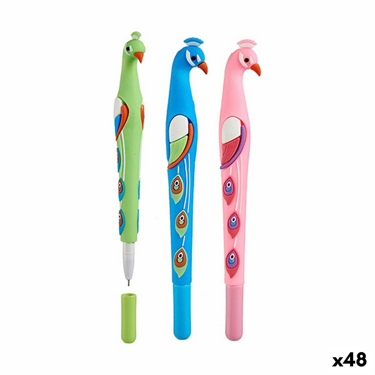 Penna Pincello Pavone (48 Unità)