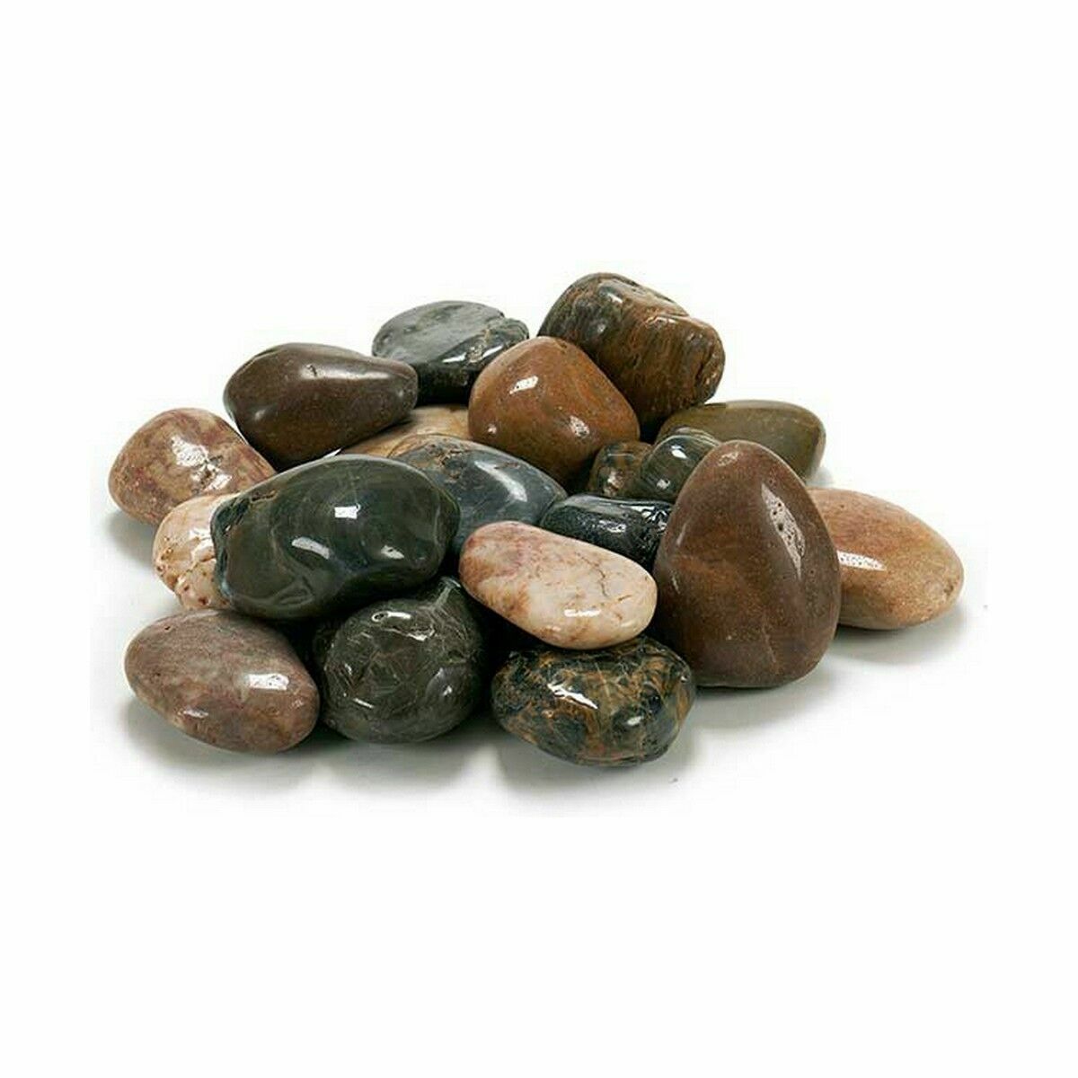 Pietre Decorative Ibergarden Marrone Grigio 3 Kg (4 Unità) - Immagine 2