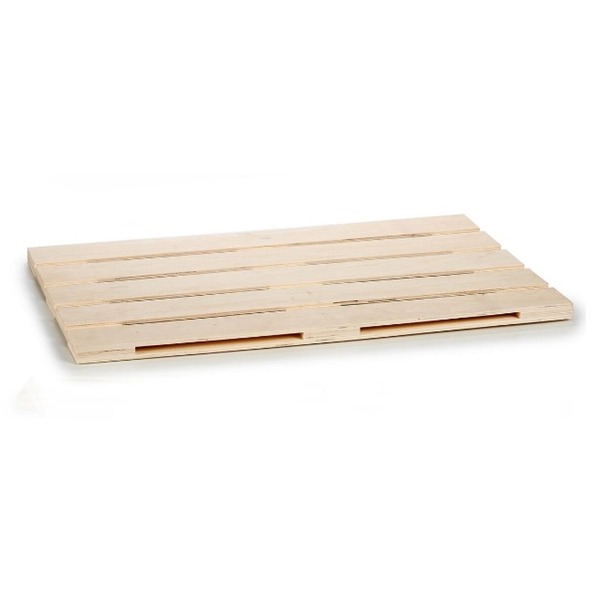 Vassoio per aperitivi Gift Decor Marrone Legno 40 x 2 x 60 cm (12 Unità) - Immagine 2