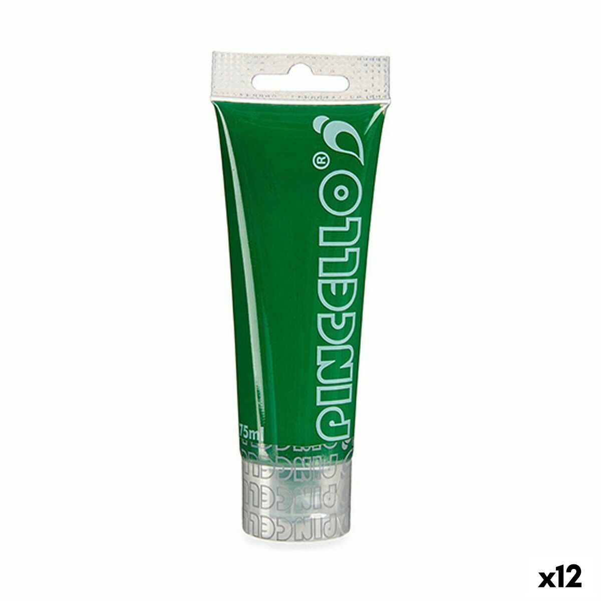 Vernice acrilica Pincello Verde scuro 75 ml (12 Unità)