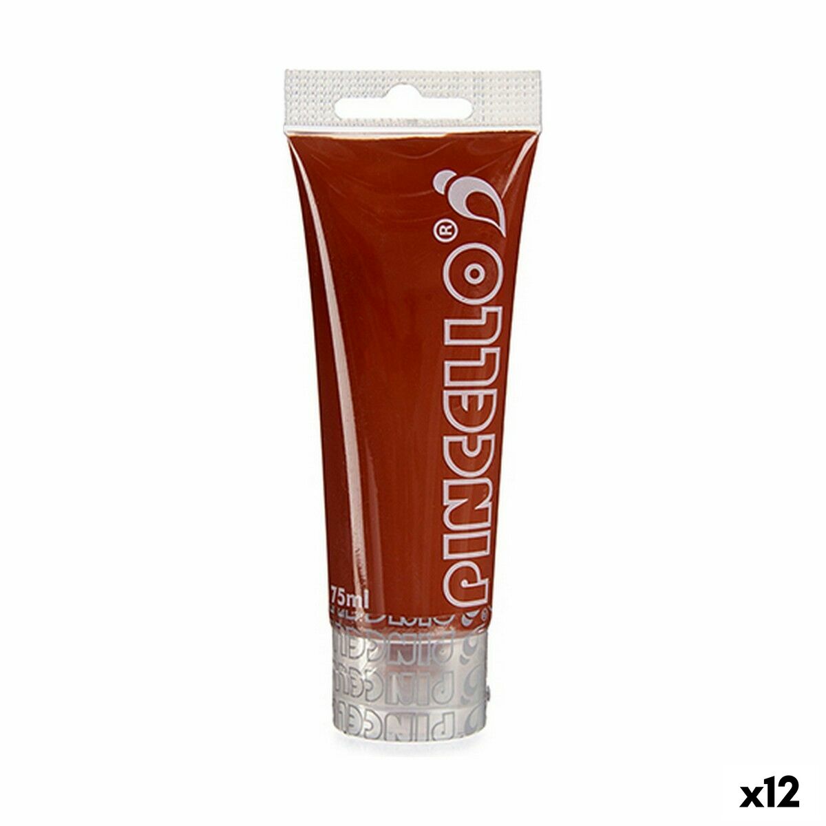 Vernice acrilica Pincello Marrone 75 ml (12 Unità)