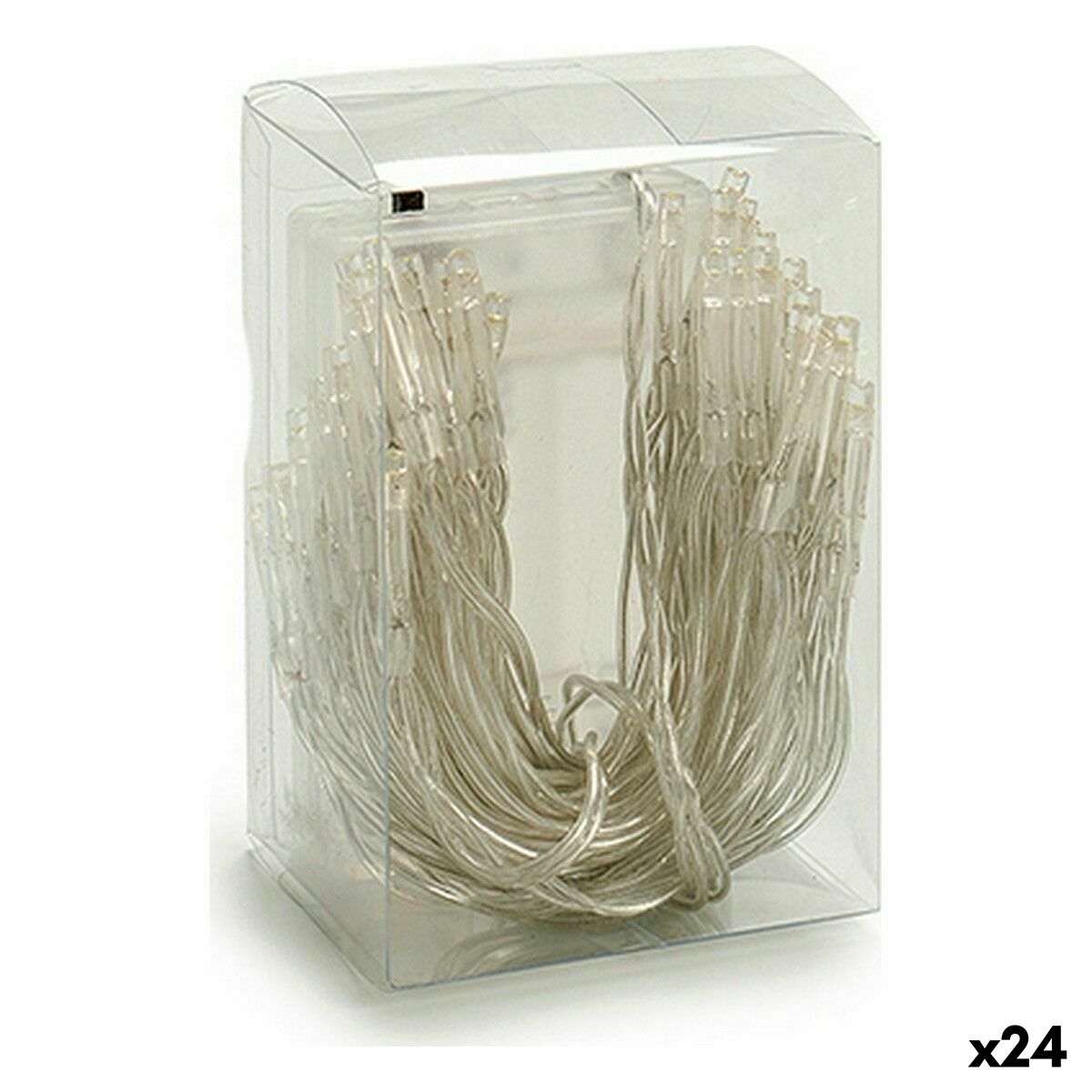 Strisce LED Gift Decor Bianco (24 Unità) - Immagine 1