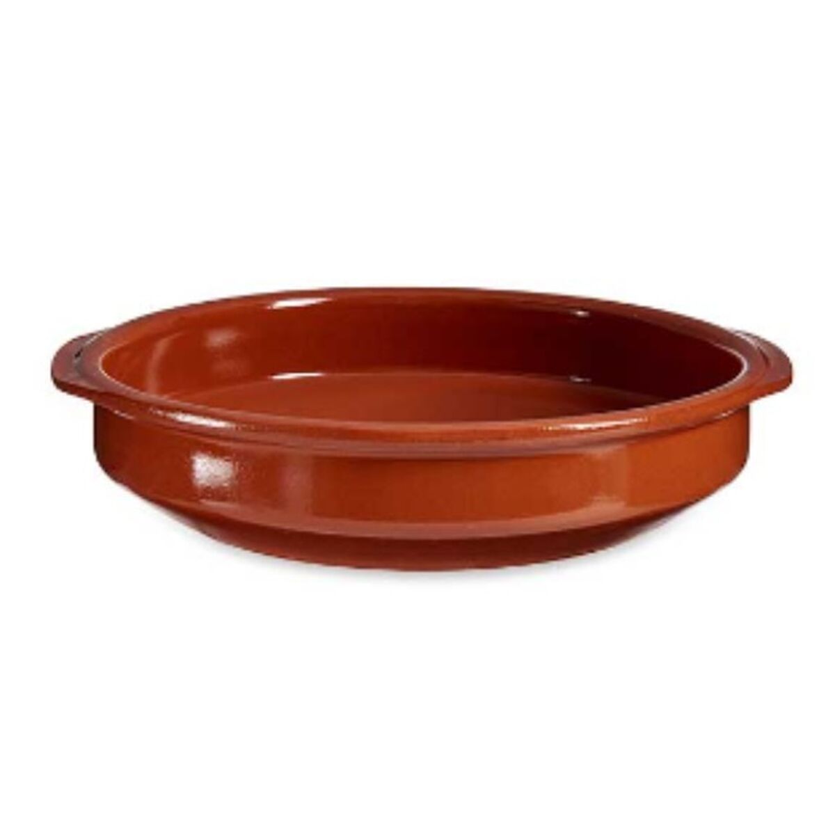 Teglia La Dehesa Argilla cotta Ø 38 cm 40,5 x 8,3 x 37,5 cm 40,5 x 8,5 x 38 cm 41 x 8,5 x 38 cm (4 Unità) - Immagine 2