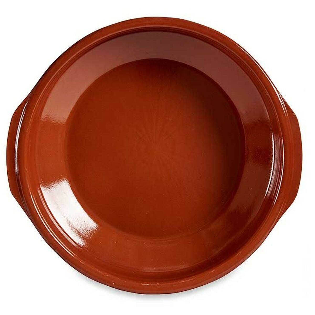 Teglia La Dehesa Argilla cotta Ø 38 cm 40,5 x 8,3 x 37,5 cm 40,5 x 8,5 x 38 cm 41 x 8,5 x 38 cm (4 Unità) - Immagine 3