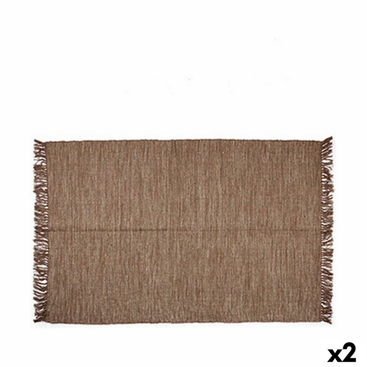 Tappeto Gift Decor Marrone 180 x 120 cm (2 Unità)