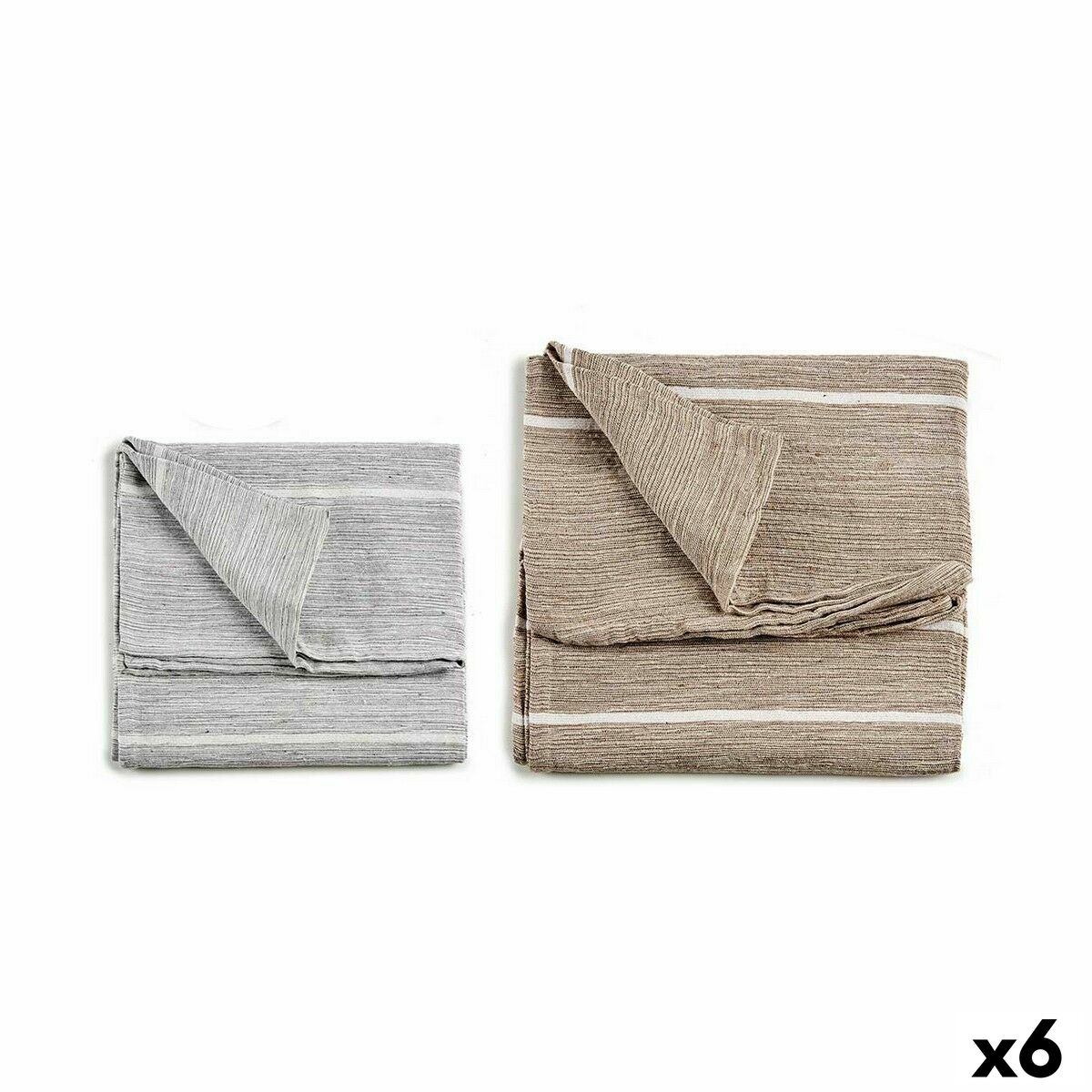 Copridivano Gift Decor 130 x 160 cm 11 x 35 x 11 cm Righe (6 Unità)