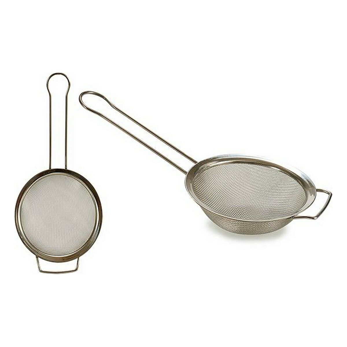 Colino Kinvara Argentato Argento Acciaio inossidabile Ø 14 cm 13,7 x 4 x 28,5 cm (12 Unità) - Immagine 2