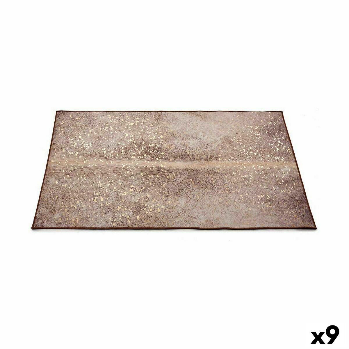 Tappeto Gift Decor Bianco Marrone 150 x 100 cm (9 Unità)