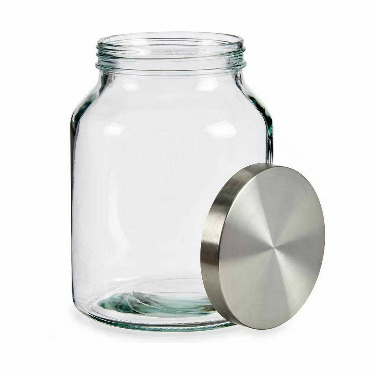 Vaso Vivalto Trasparente Argentato Argento 3 L (8 Unità) - Immagine 3