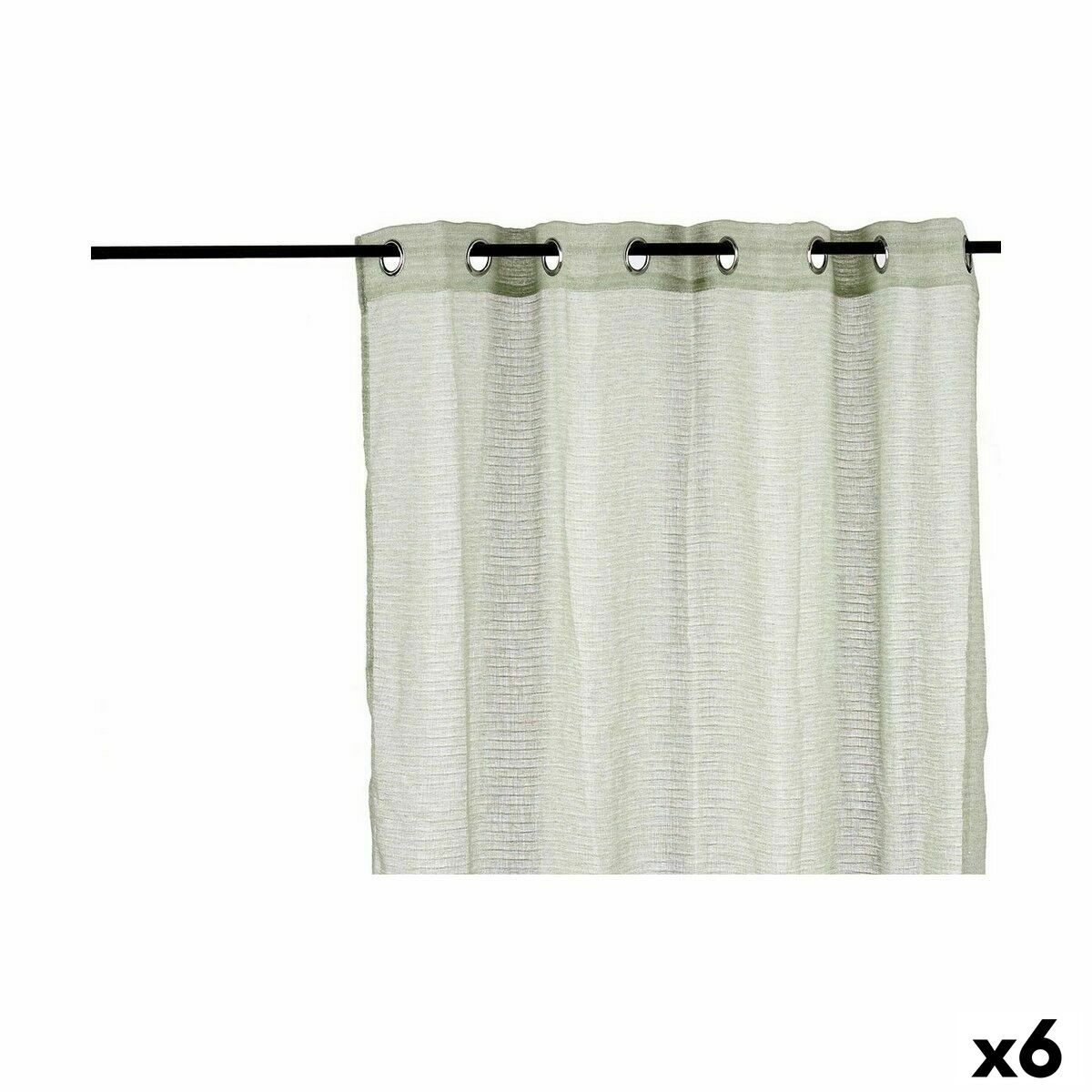 Tenda Gift Decor Verde 140 x 0,1 x 260 cm (6 Unità)