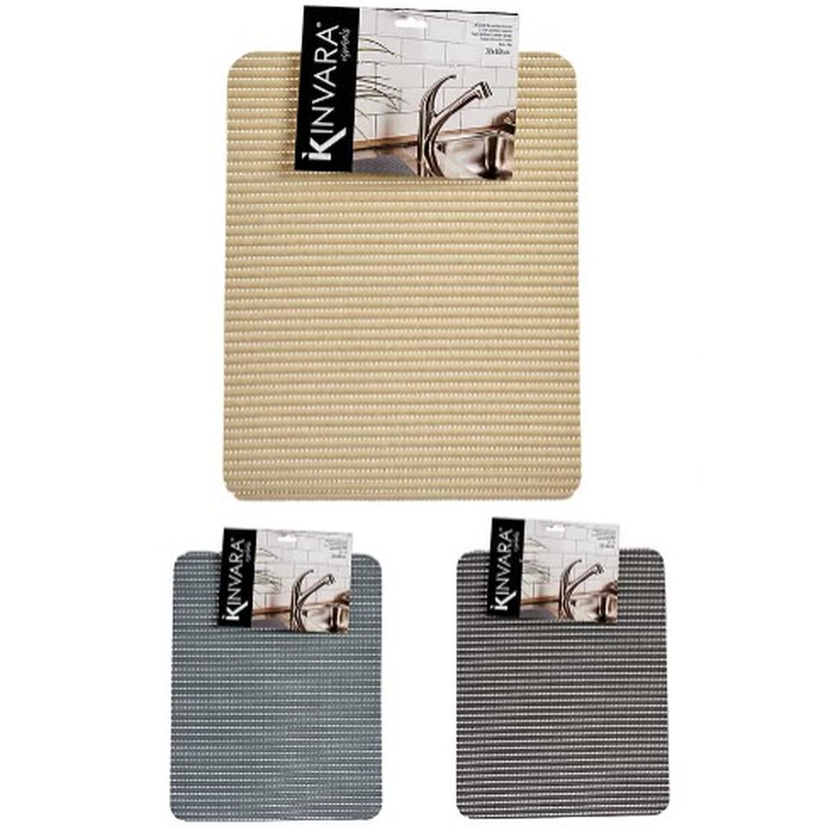 Tappetino Antiscivolo Kinvara Plastica 40 x 1 x 32 cm (24 Unità) - Immagine 2