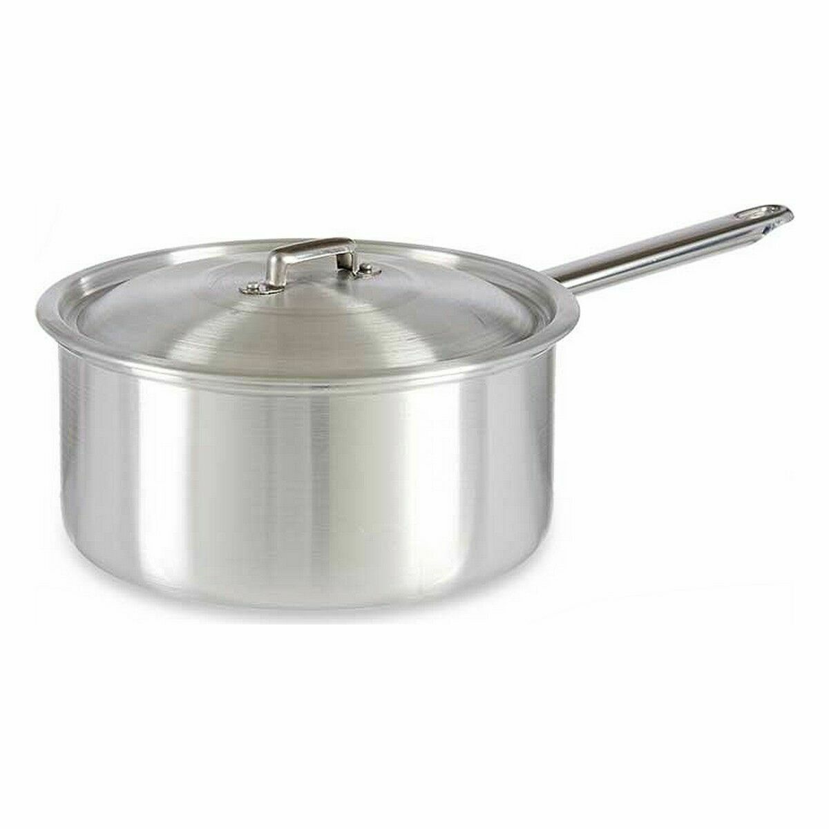 Casseruola con Coperchio Kinvara Argentato Alluminio Ø 24 cm 5 L 43 x 15,5 x 26 cm 26 x 15,5 x 43 cm (10 Unità) - Immagine 3