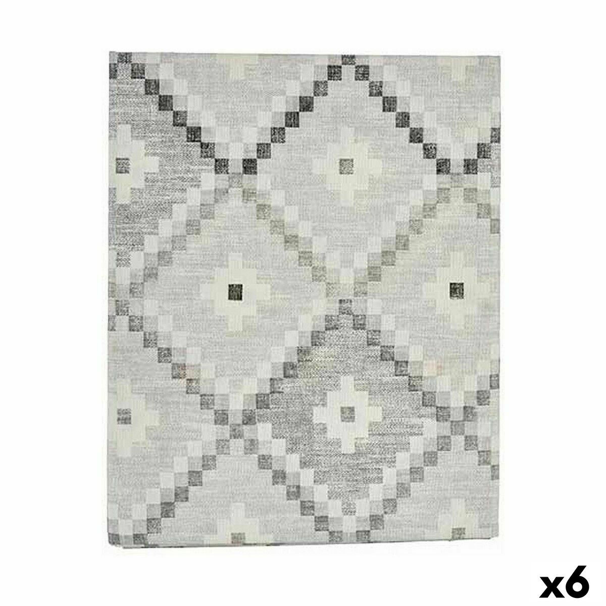 Tovaglia antimacchia Kinvara Grigio Tela Antimacchia Rombos 140 x 180 cm (6 Unità)