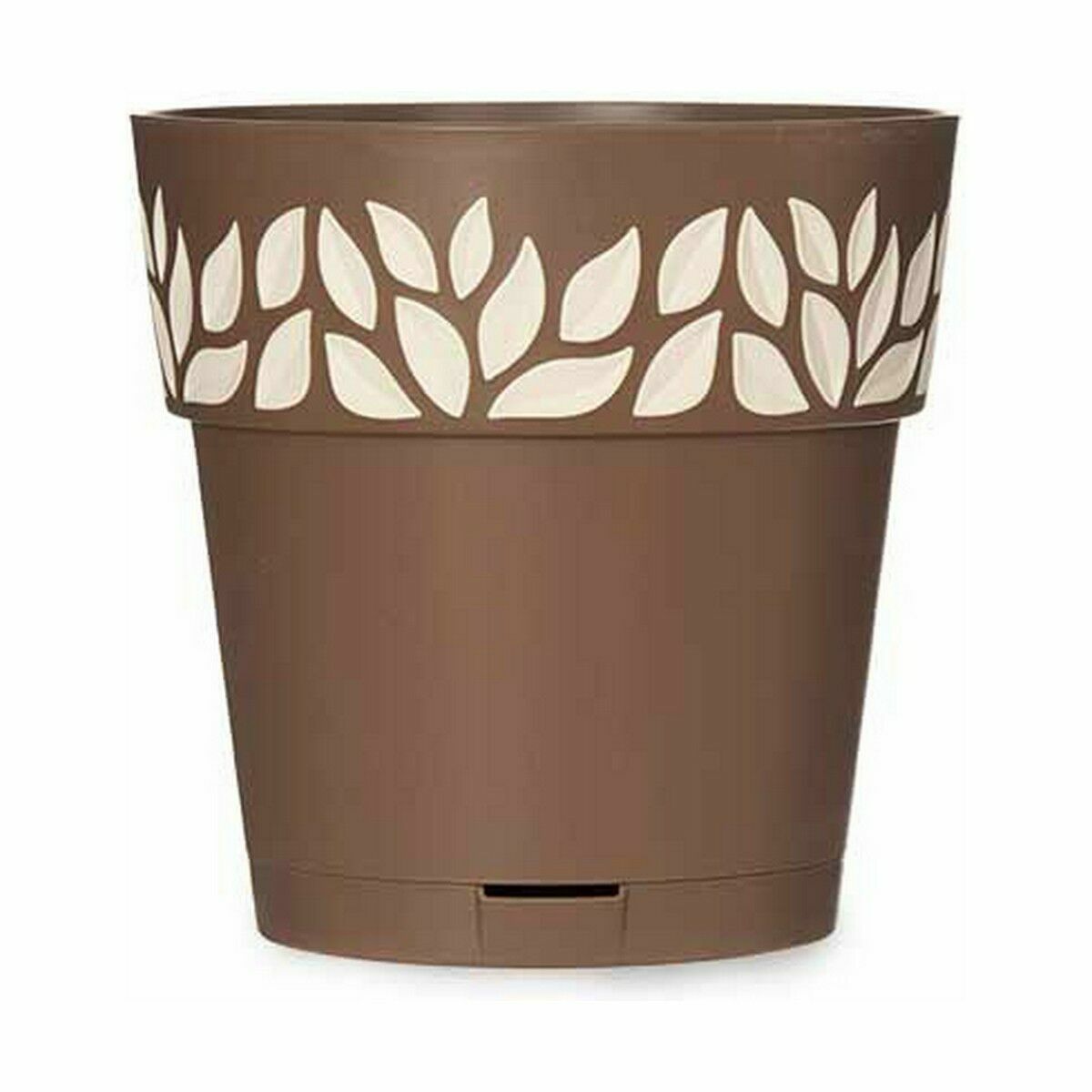 Vaso Autoirrigante Stefanplast Cloe Marrone Plastica 19 x 19 x 19 cm (12 Unità) - Immagine 3
