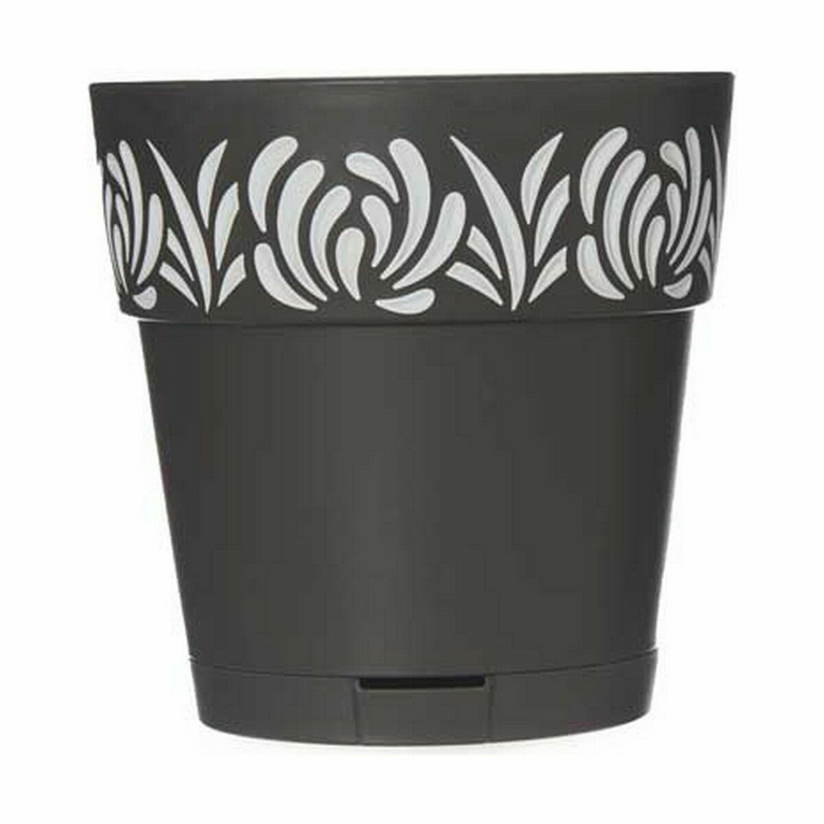Vaso Autoirrigante Stefanplast Gaia Antracite Plastica 15 x 15 x 15 cm (12 Unità) - Immagine 3