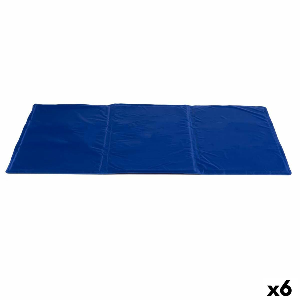 Tappeto per cani Mascow Azzurro Schiuma Gel 49,5 x 1 x 90 cm Rinfrescante (6 Unità)