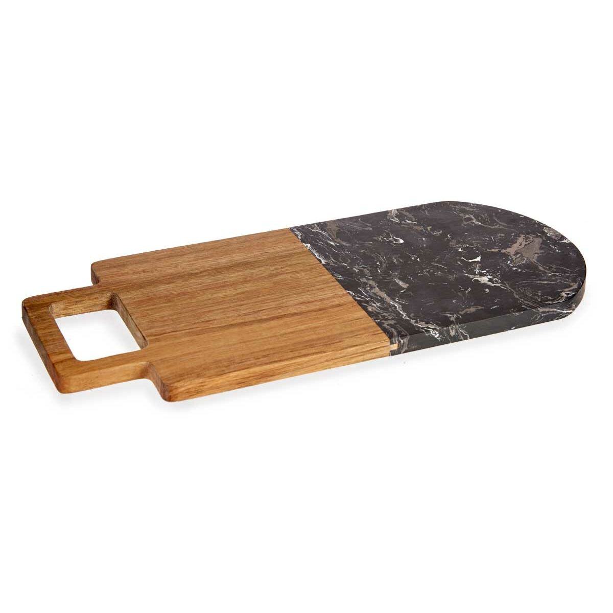 Tagliere Kinvara Nero 18 x 1,5 x 38 cm (8 Unità) - Immagine 2