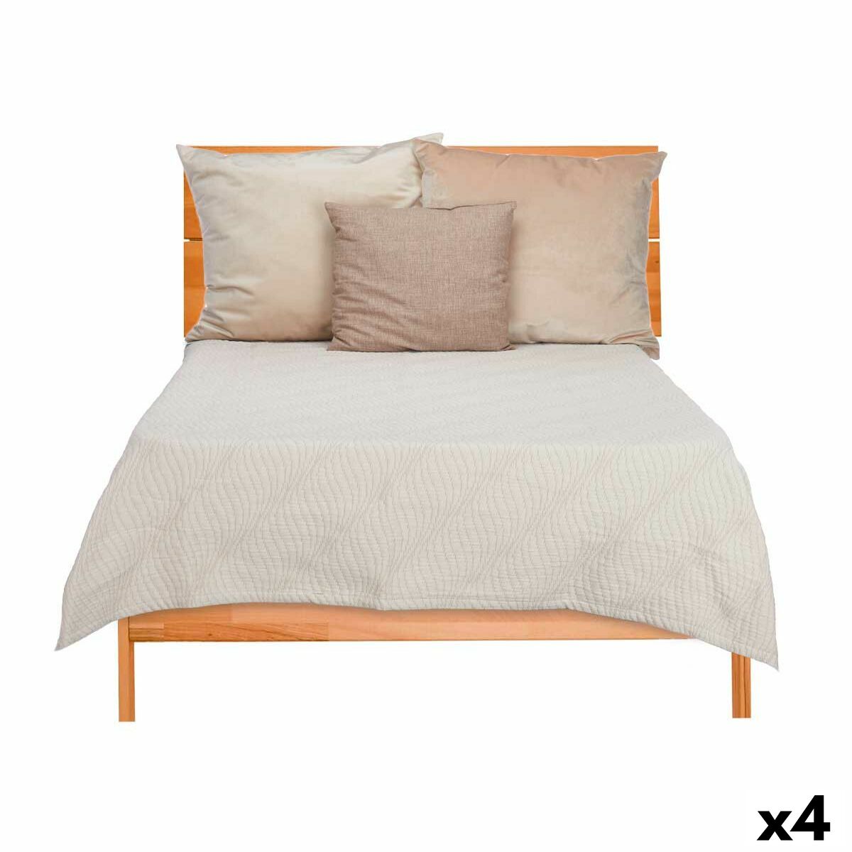 Trapunta Gift Decor Beige 240 x 260 cm (4 Unità)