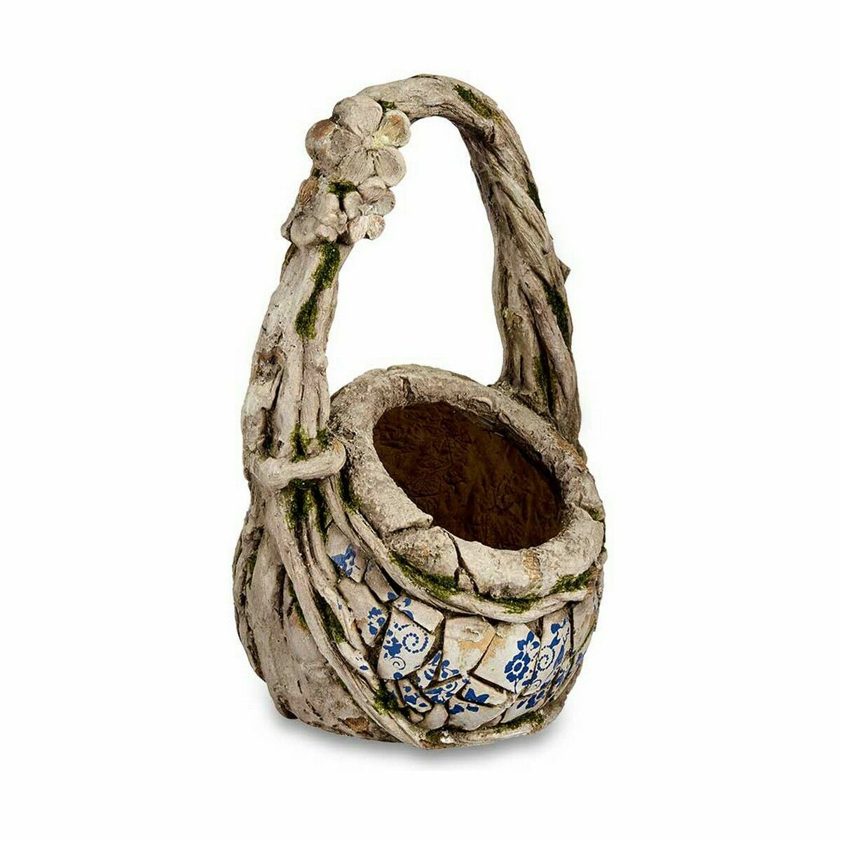 Statua Decorativa da Giardino Ibergarden Poliresina Vaso 25,5 x 44 x 27,5 cm (2 Unità) - Immagine 2