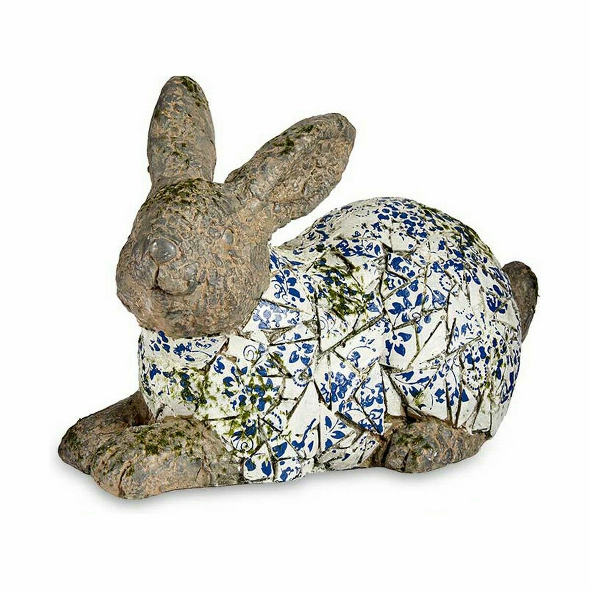 Statua Decorativa da Giardino Ibergarden Poliresina Coniglio 20 x 29 x 40,5 cm (2 Unità) - Immagine 2