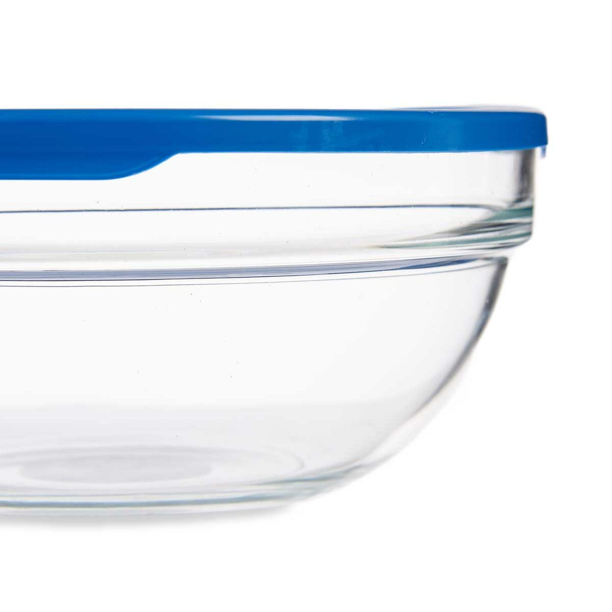 Porta Pranzo Rotondo con Coperchio Pasabahce Chefs Azzurro 1,135 L (4 Unità) - Immagine 4