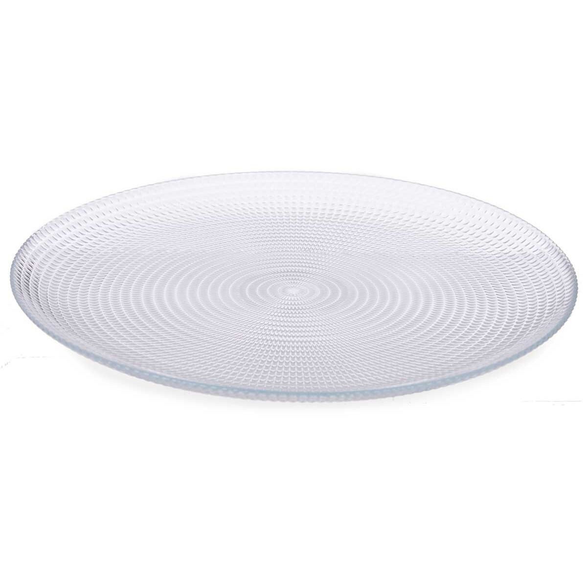 Set di piatti Pasabahce Generation Trasparente Vetro Ø 27 cm 27,5 x 5 x 28,5 cm (4 Unità) - Immagine 2