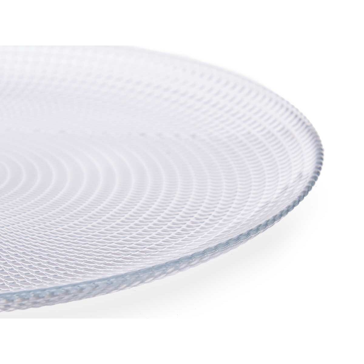 Set di piatti Pasabahce Generation Trasparente Vetro Ø 27 cm 27,5 x 5 x 28,5 cm (4 Unità) - Immagine 4