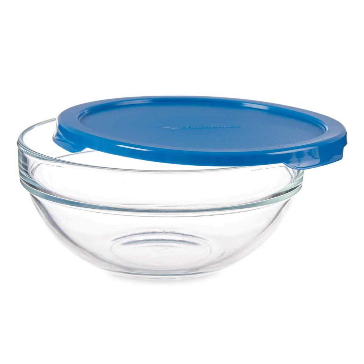 Porta Pranzo Rotondo con Coperchio Pasabahce Chefs Azzurro 595 ml (6 Unità) - Immagine 3