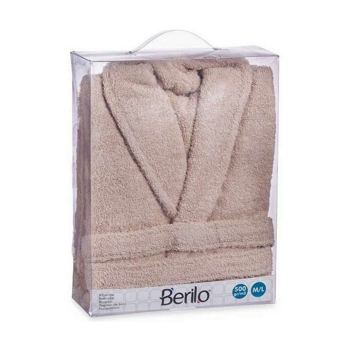 Accappatoio Berilo Beige M/L (6 Unità) - Immagine 3