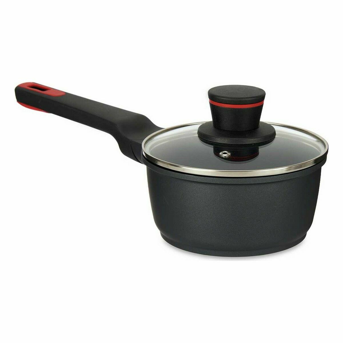 Casseruola con Coperchio Kinvara Nero Metallo Alluminio Bachelite Alluminio fuso Ø 16 cm 17,1 x 14 x 35,2 cm (6 Unità) - Immagine 2