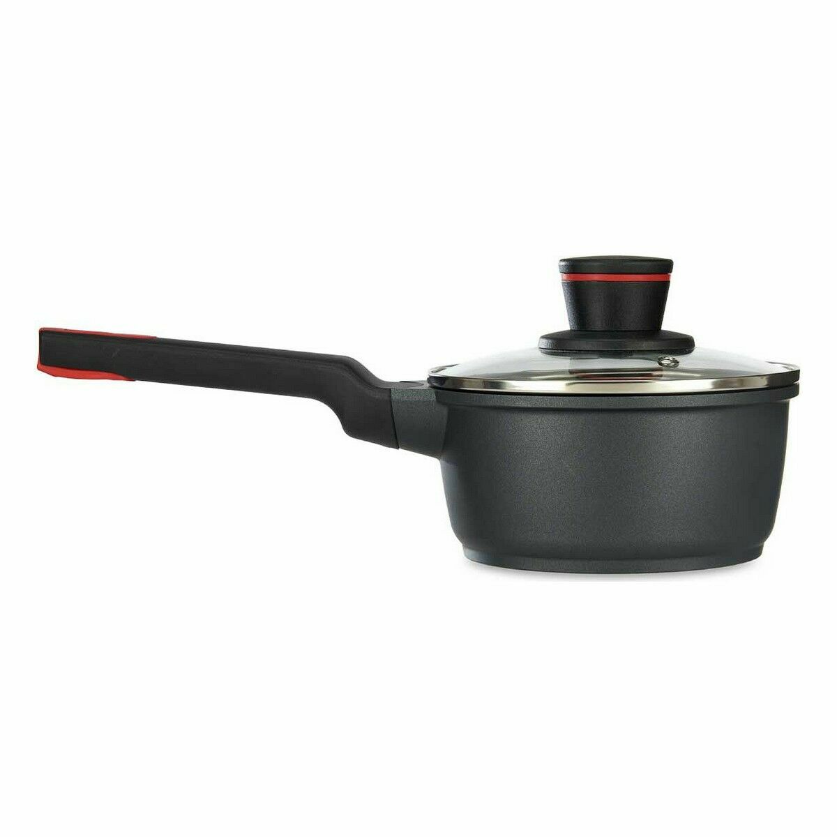 Casseruola con Coperchio Kinvara Nero Metallo Alluminio Bachelite Alluminio fuso Ø 16 cm 17,1 x 14 x 35,2 cm (6 Unità) - Immagine 3