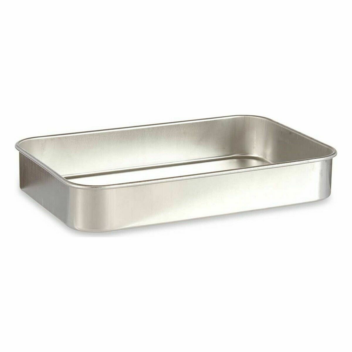 Teglia Kinvara Argentato Alluminio 23,5 x 6 x 36 cm 36 x 6 x 23,5 cm (12 Unità) - Immagine 2