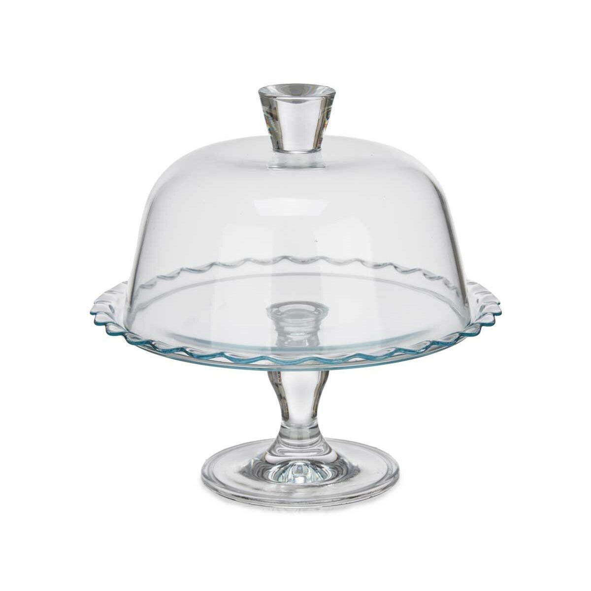 Porta torta Pasabahce Trasparente Vetro 26 x 26 x 26 cm (2 Unità) - Immagine 2