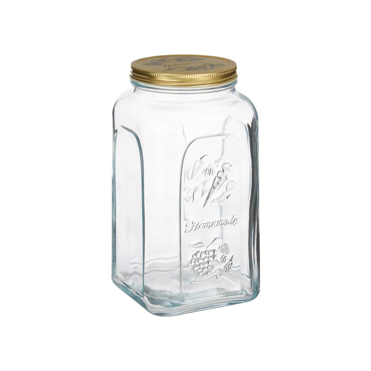 Vaso Pasabahce Homemade Trasparente Dorato 3 L (6 Unità) - Immagine 2