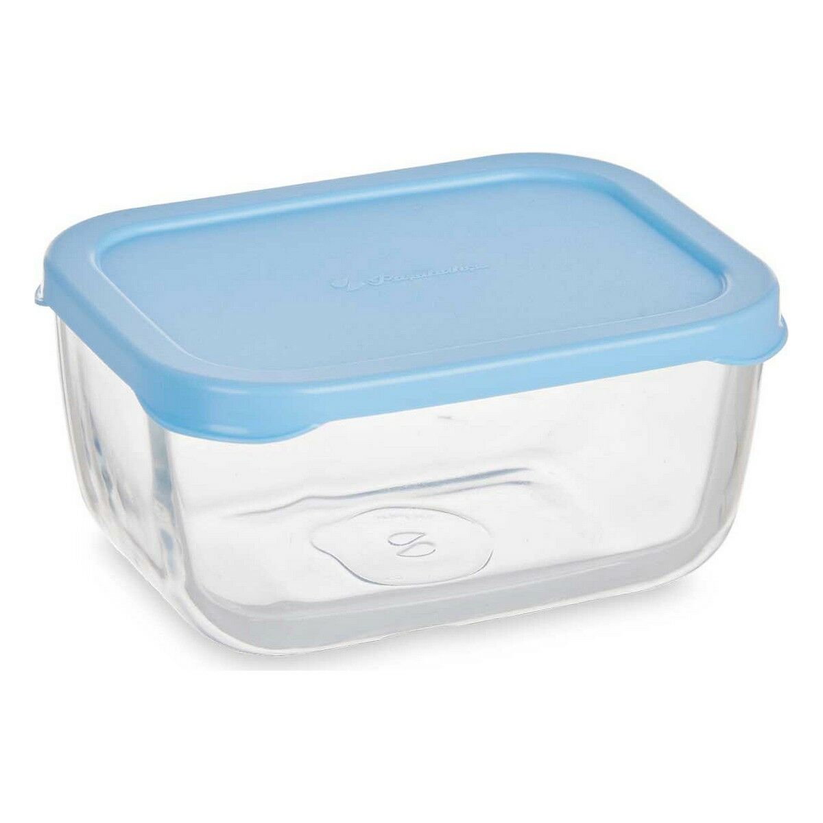 Porta pranzo Pasabahce Snow Azzurro Trasparente Vetro Polietilene 420 ml (12 Unità) - Immagine 2