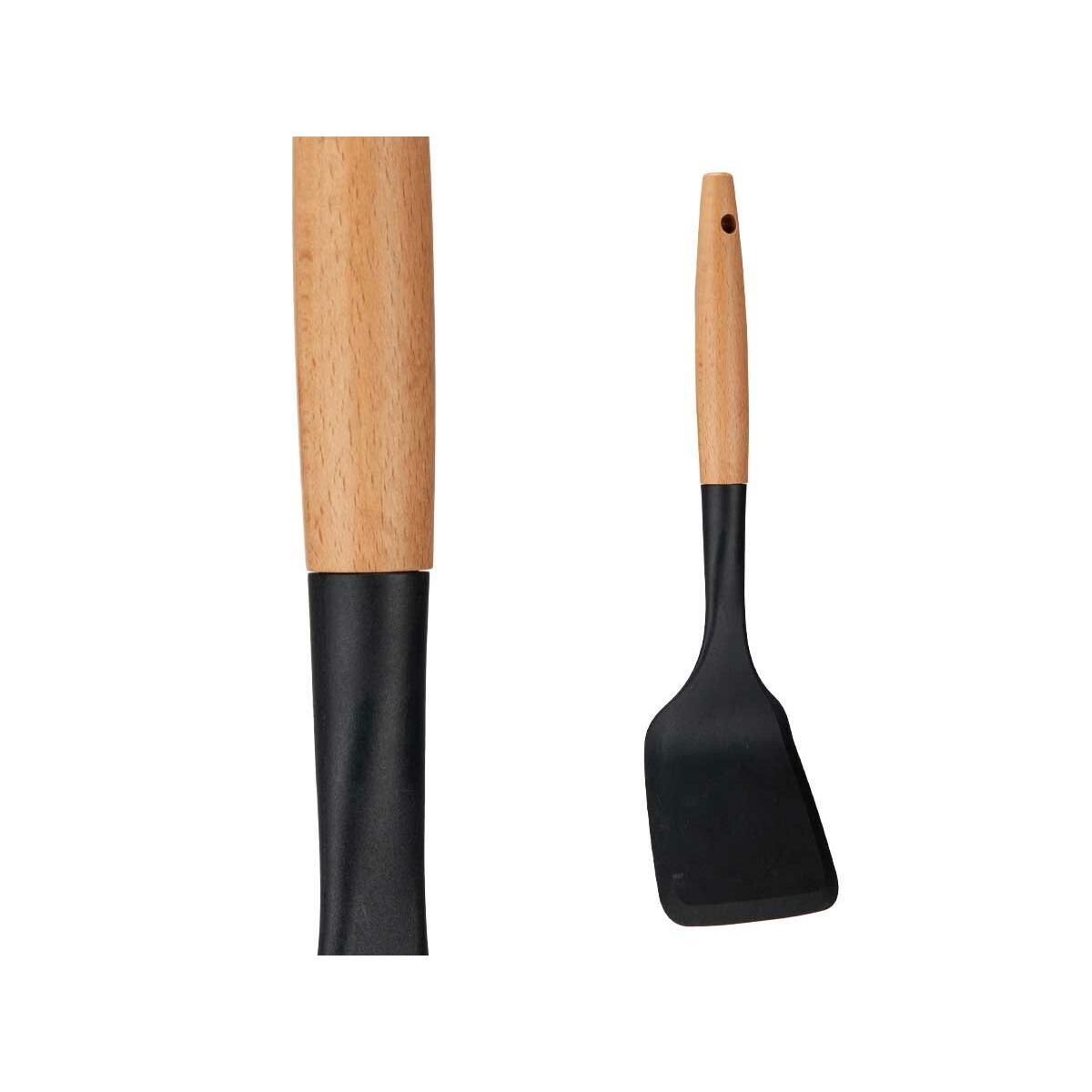 Paletta da Cucina Kinvara Legno Plastica 10 x 34 x 3,5 cm 9 x 34 cm (12 Unità) - Immagine 3