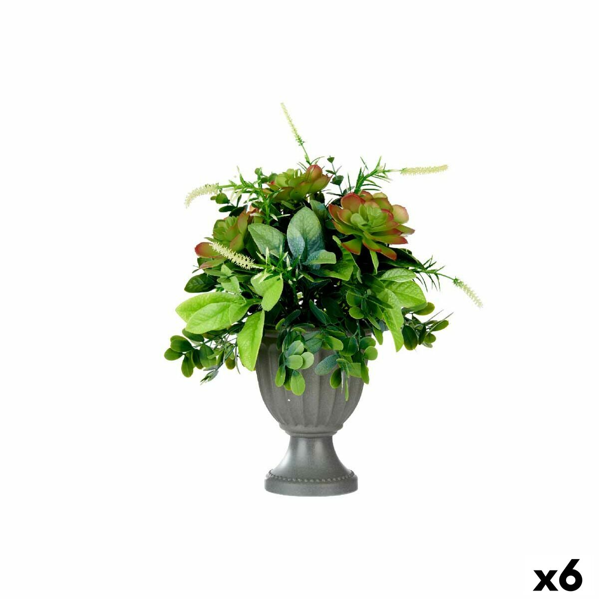 Pianta Decorativa Ibergarden Plastica Calice 25 x 36 x 25 cm (4 Unità)