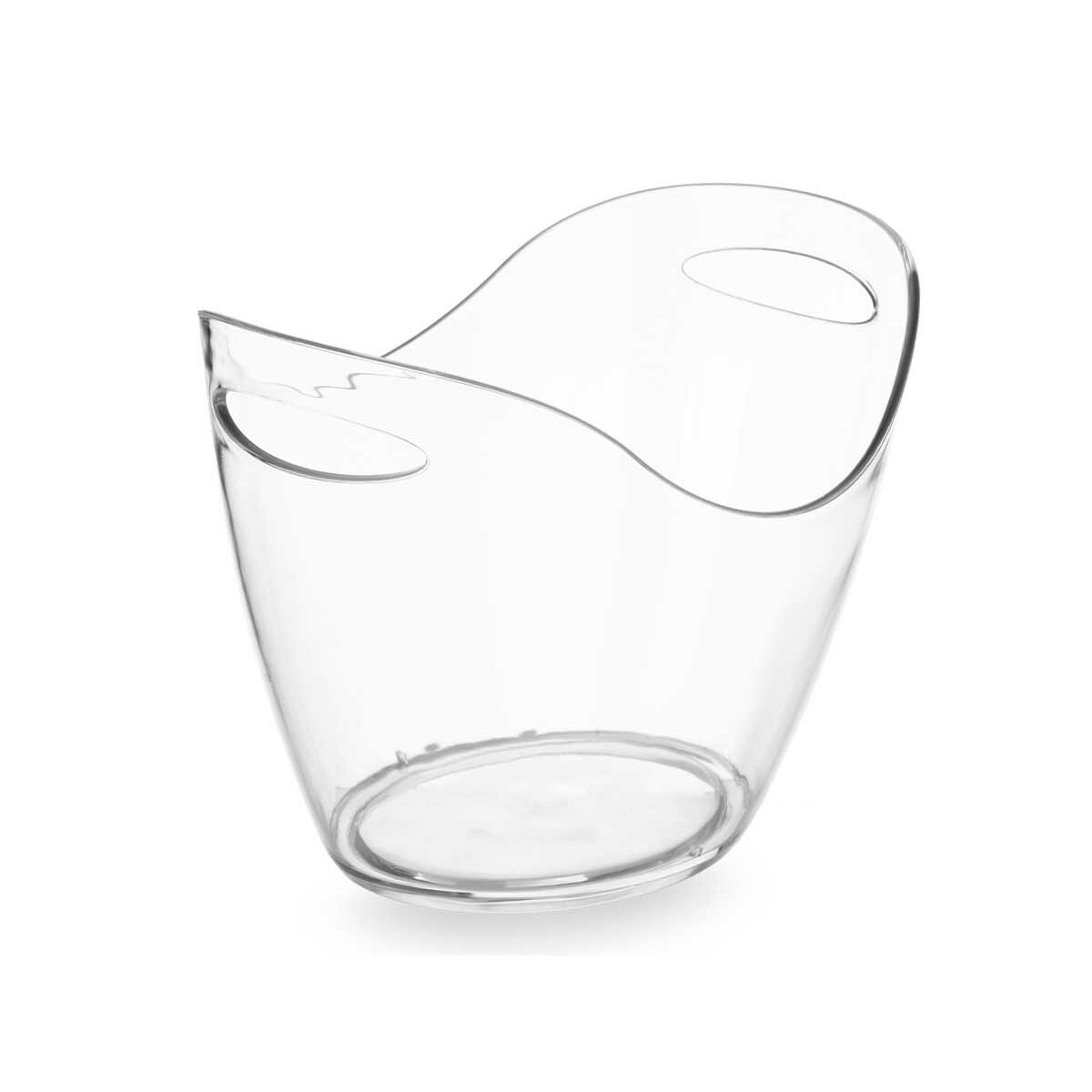 Secchiello per il ghiaccio Kinvara Trasparente Plastica 8 L 34,5 x 25,5 x 26 cm (6 Unità)